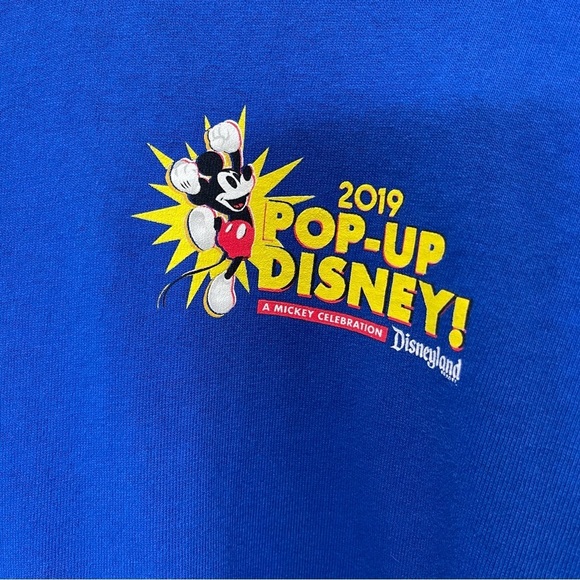 Disneyland Resort Spirit Jersey Size XSmall Blue 2019 Pop-Up Disney Shirt - Picture 6 of 9